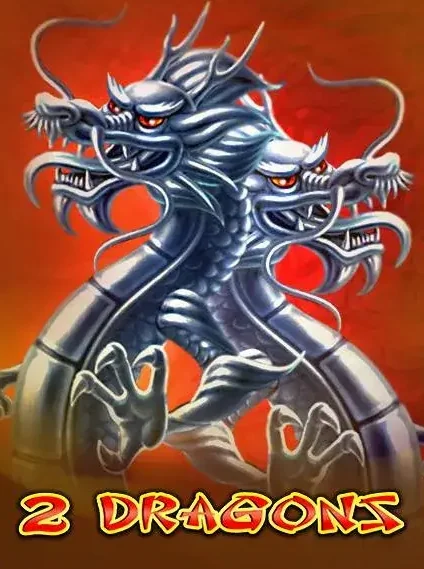 Decorative casino game artwork for Wino: 2 Dragons